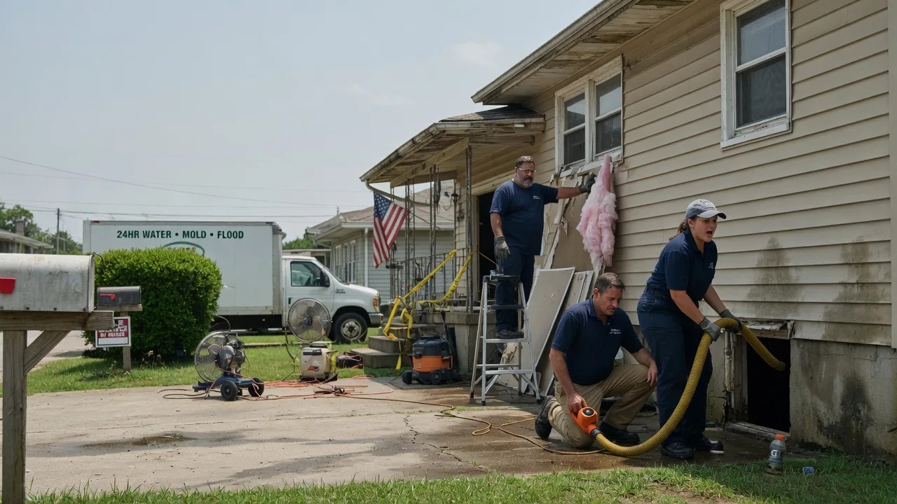 Water Damage Repair in Lanse, PA near me